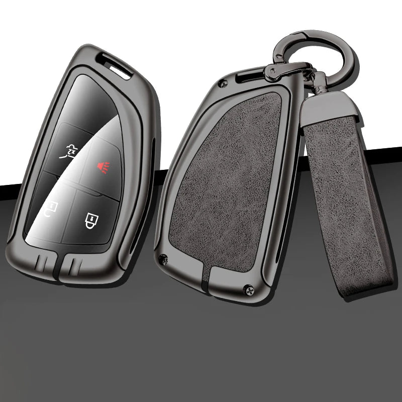 Zinc Alloy Key Fob Cover for 2020-2023 Tahoe / Suburban / Yukon / Envision