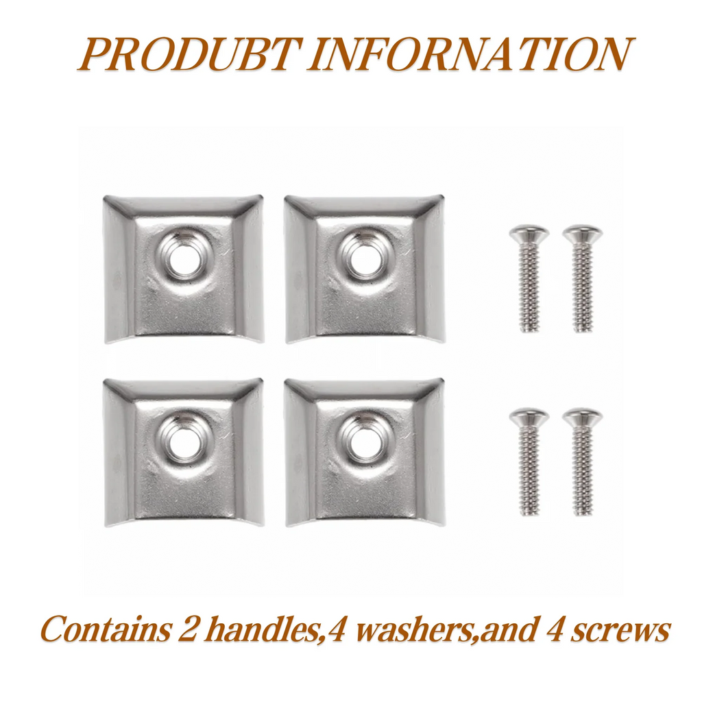Interior Door Pull Handle, 2-Pack for 1987-1995 Jeep Wrangler YJ