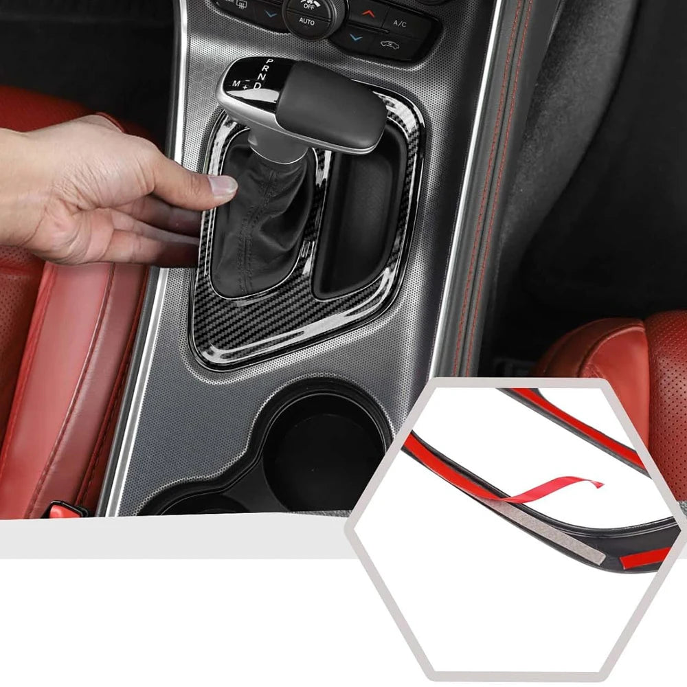 Center Console Shift Panel Trim for 2015-2022 Dodge Challenger