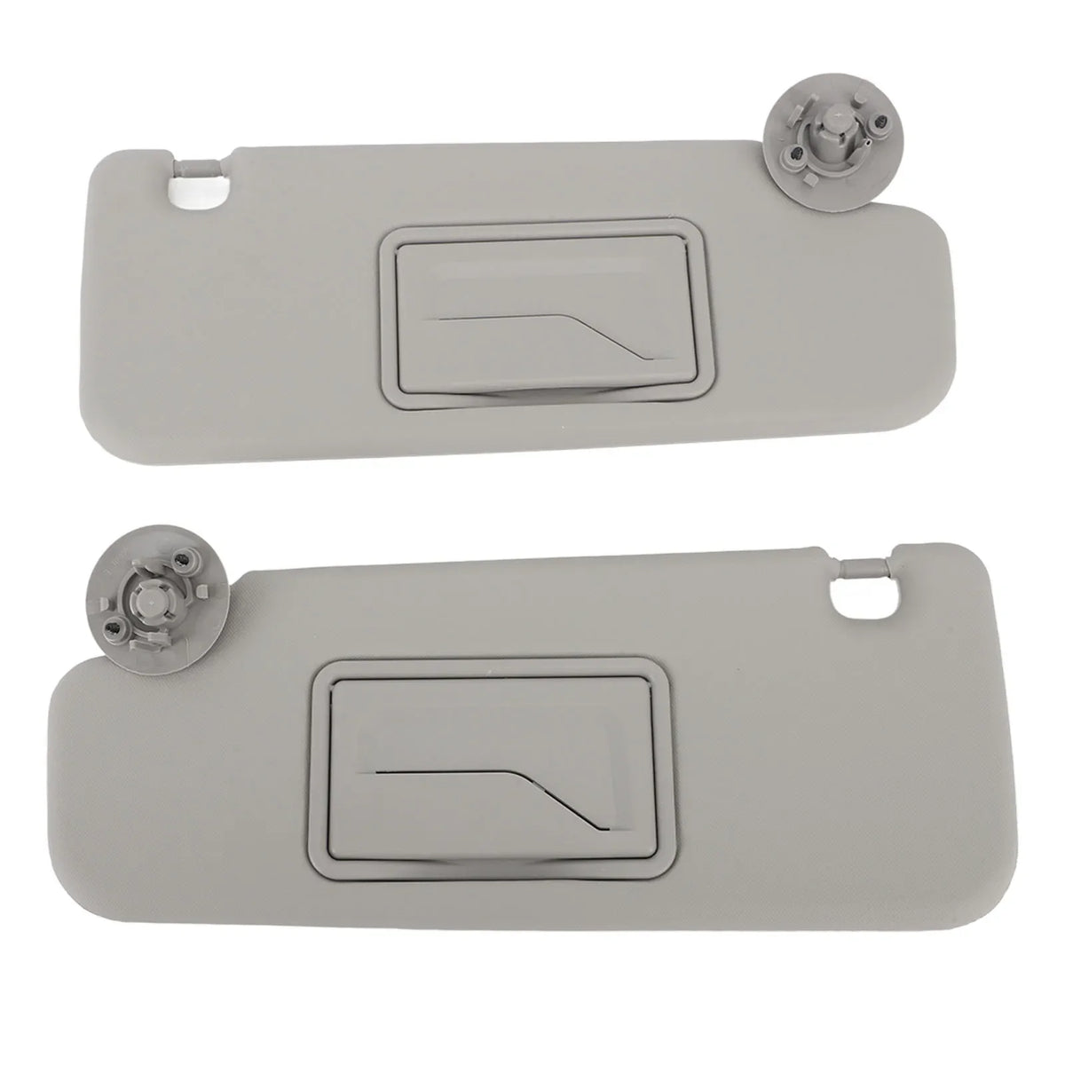 Sun Visor with Mirror for 2012-2016 Chevy Sonic, Gray