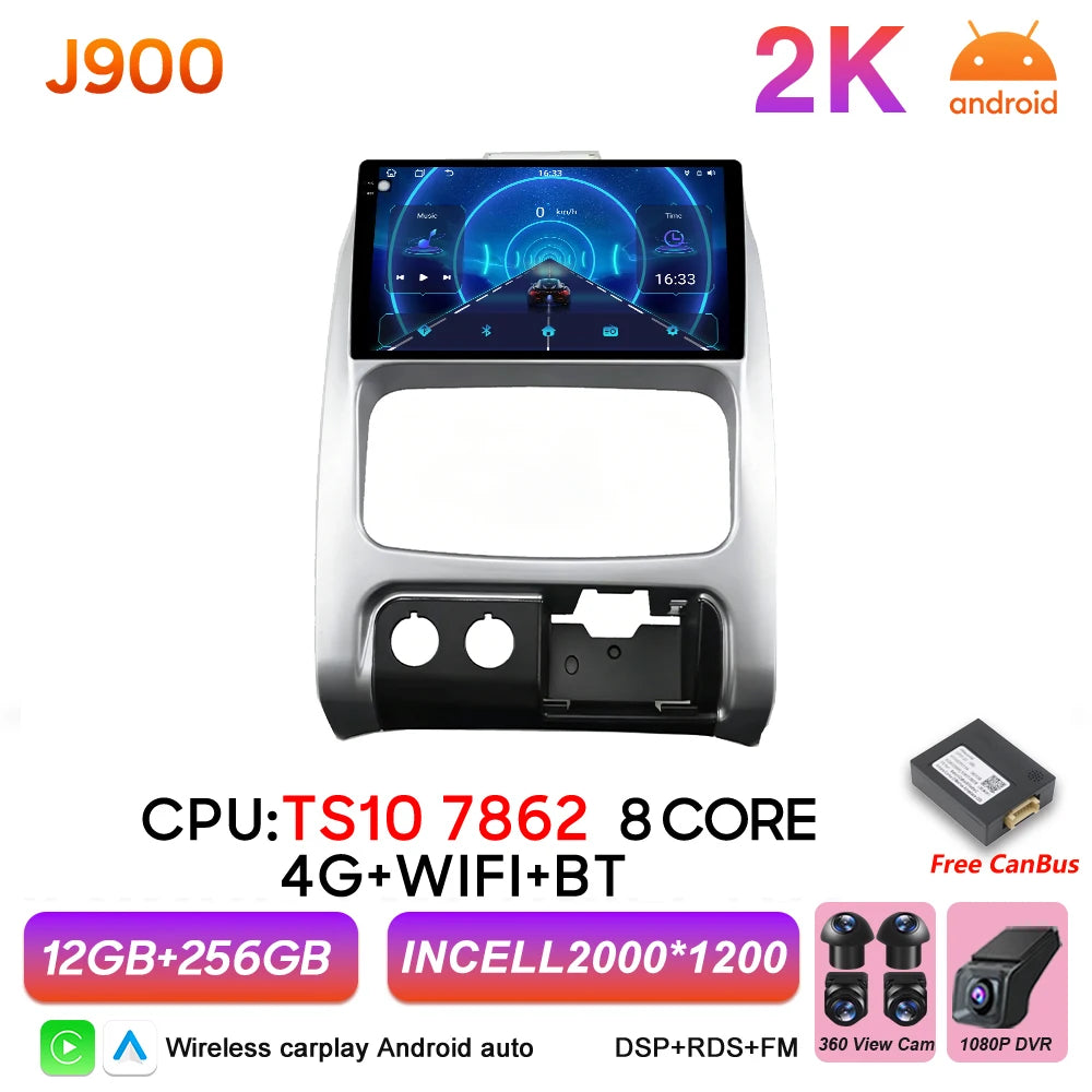 9 in. Android CarPlay Head Unit for 2002-2007 Jeep Liberty