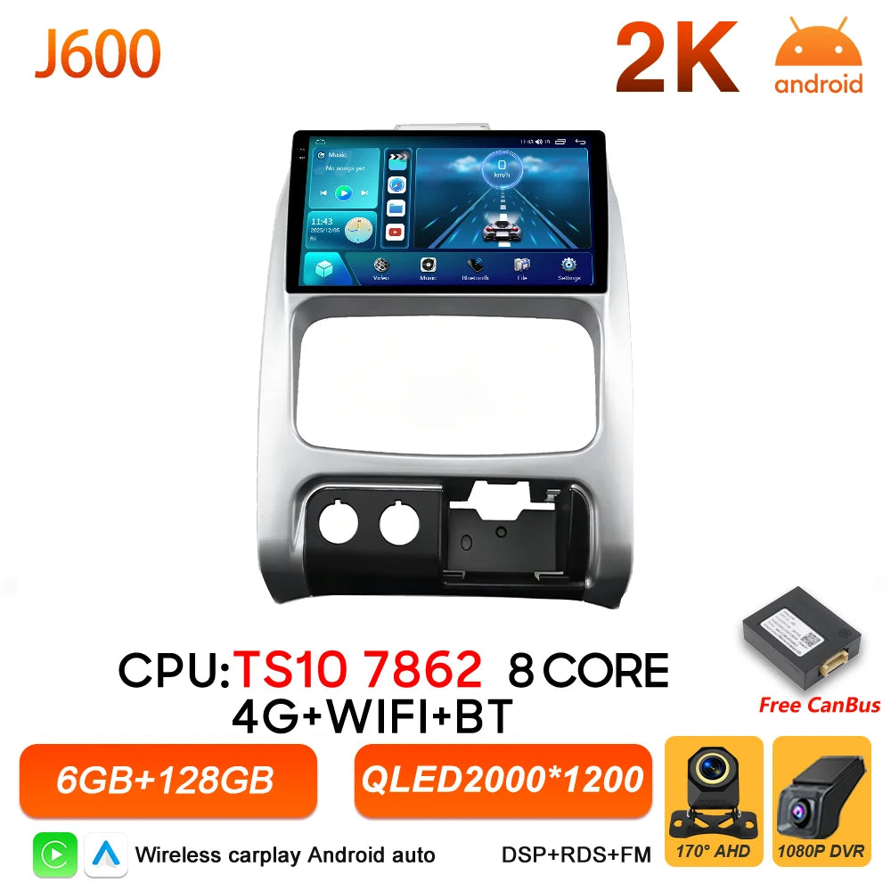 9 in. Android CarPlay Head Unit for 2002-2007 Jeep Liberty