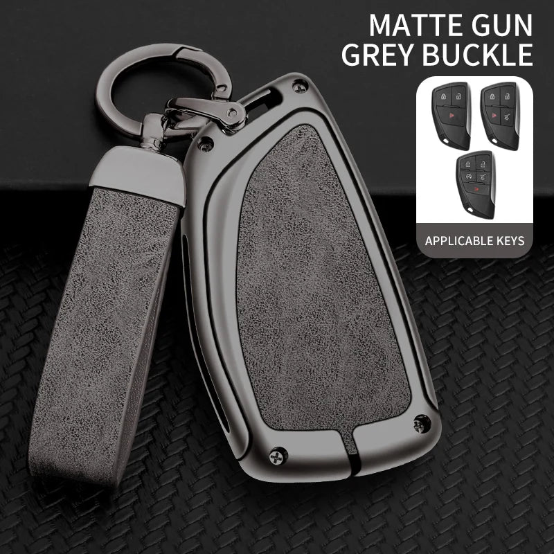 Zinc Alloy Key Fob Cover for 2020-2023 Tahoe / Suburban / Yukon / Envision