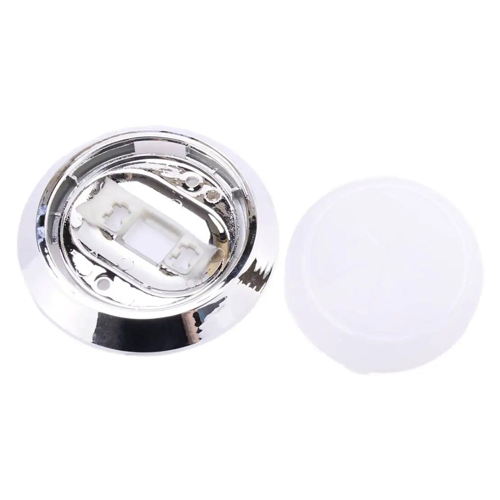 Round Dome Light Base and Lens for 1971-1973 Chevy Camaro / Chevelle / Nova