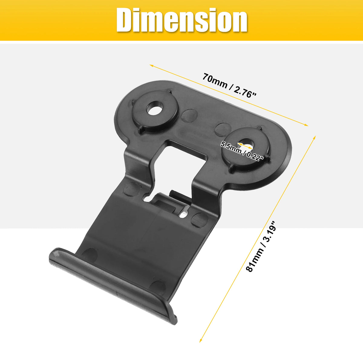 Center Console Armrest Lid Latch for 1997-2001 Jeep Cherokee, Black