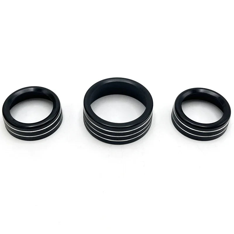 A/C Knob Cover Set for 2015-2020 Dodge Challenger / Charger / Chrysler 300