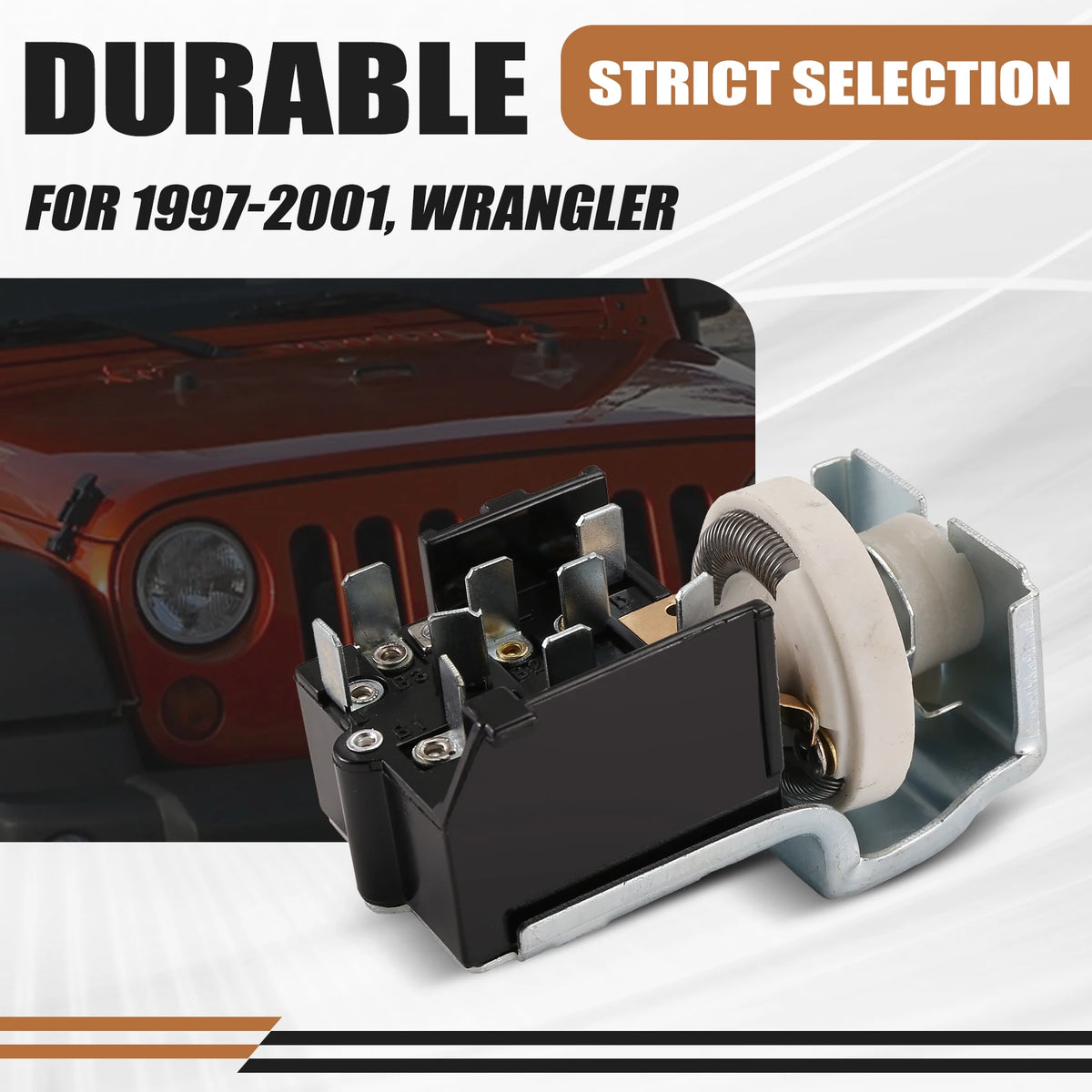 Headlamp Light Switch for 1997-2001 Jeep Wrangler TJ / Cherokee XJ