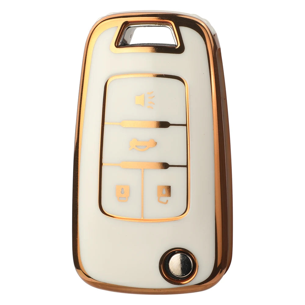 Soft TPU Key Fob Cover for Chevrolet Cruze, Camaro, Impala, Malibu