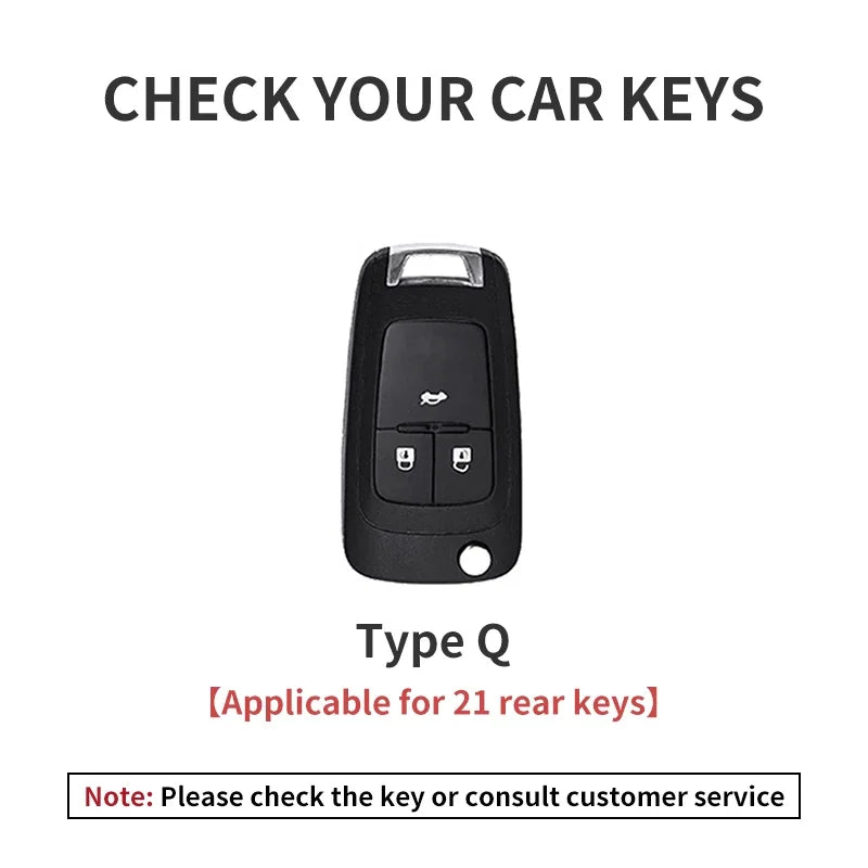 Flip Key Case Cover for Chevrolet Cruze / Trax / Malibu and Buick