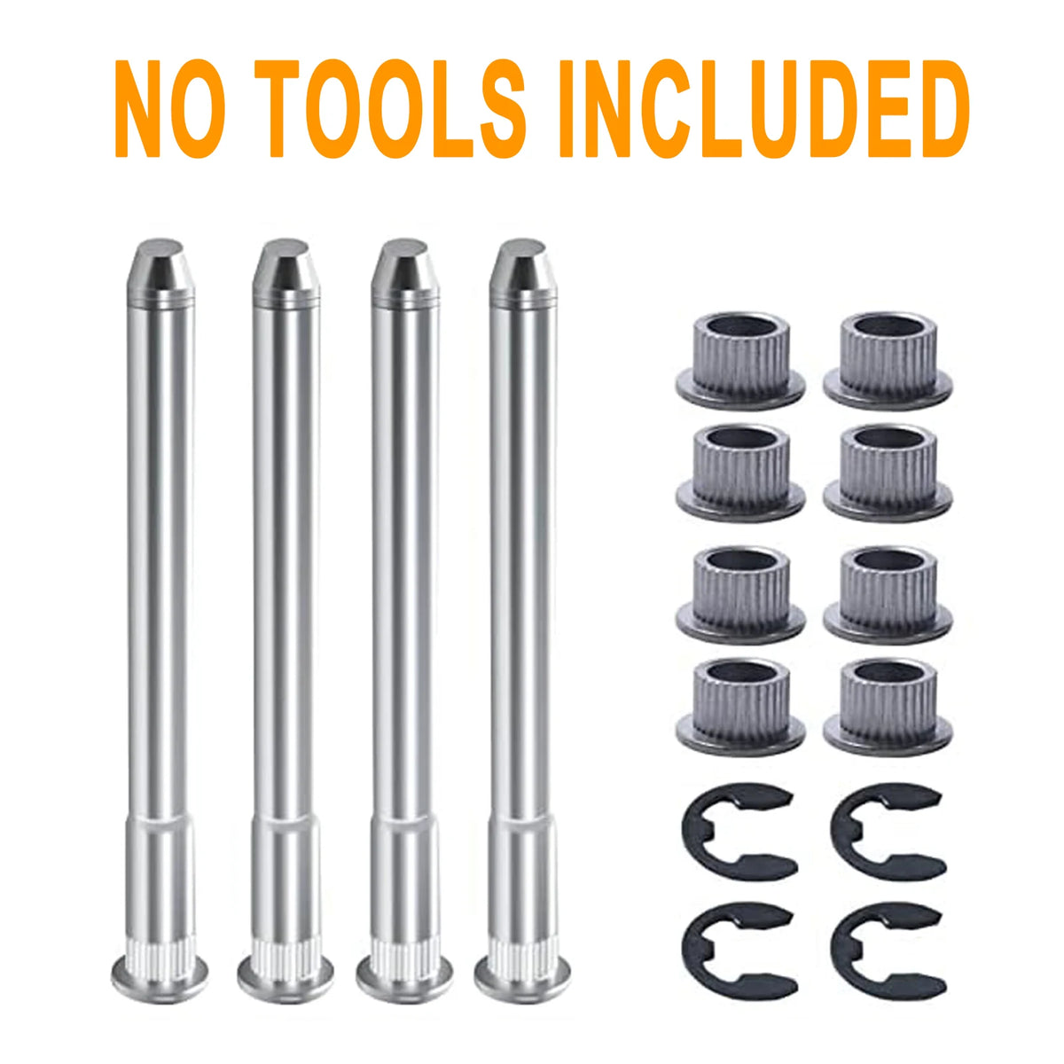 Door Hinge Pin and Bushing Kit for 1994-2004 Chevy S-10 / GMC S-15