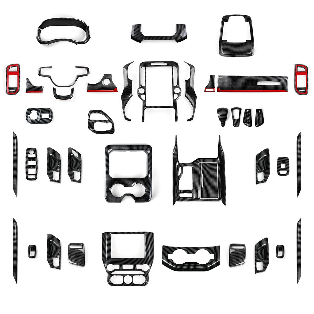 Console Gear Shift Panel Cover for 2019-2026 Ram 1500 / 2500 / 3500