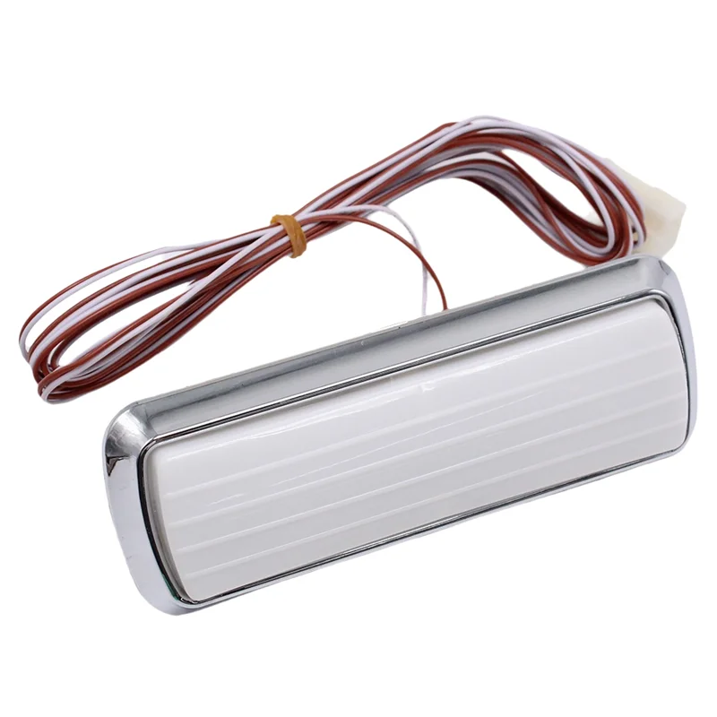 Chrome Base Dome Light Lens for 1960-1972 Chevy / GMC C/K Pickup, Blazer