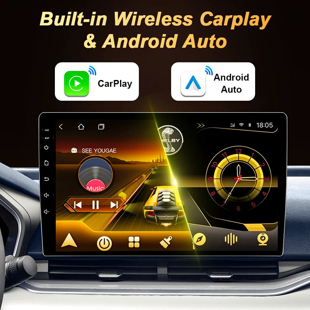 9-Inch Android CarPlay Head Unit for 2011-2020 Dodge Journey