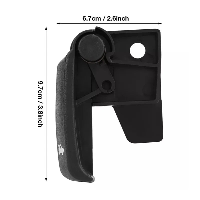 Hood Release Handle for Chevy Silverado / Tahoe / GMC Sierra / Yukon, Black