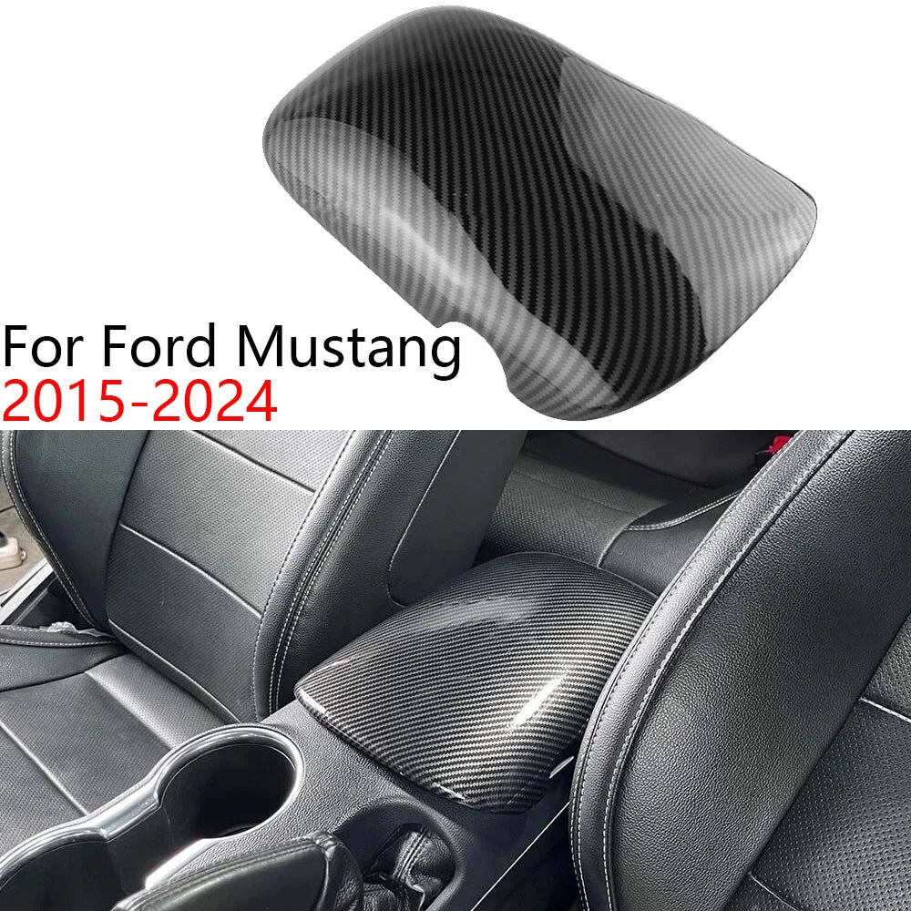 Center Console Armrest Cover for 2015-2024 Ford Mustang