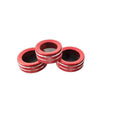 Aluminum Climate and Volume Knob Covers for 2023-2025 Ford Ranger, 3 Pcs