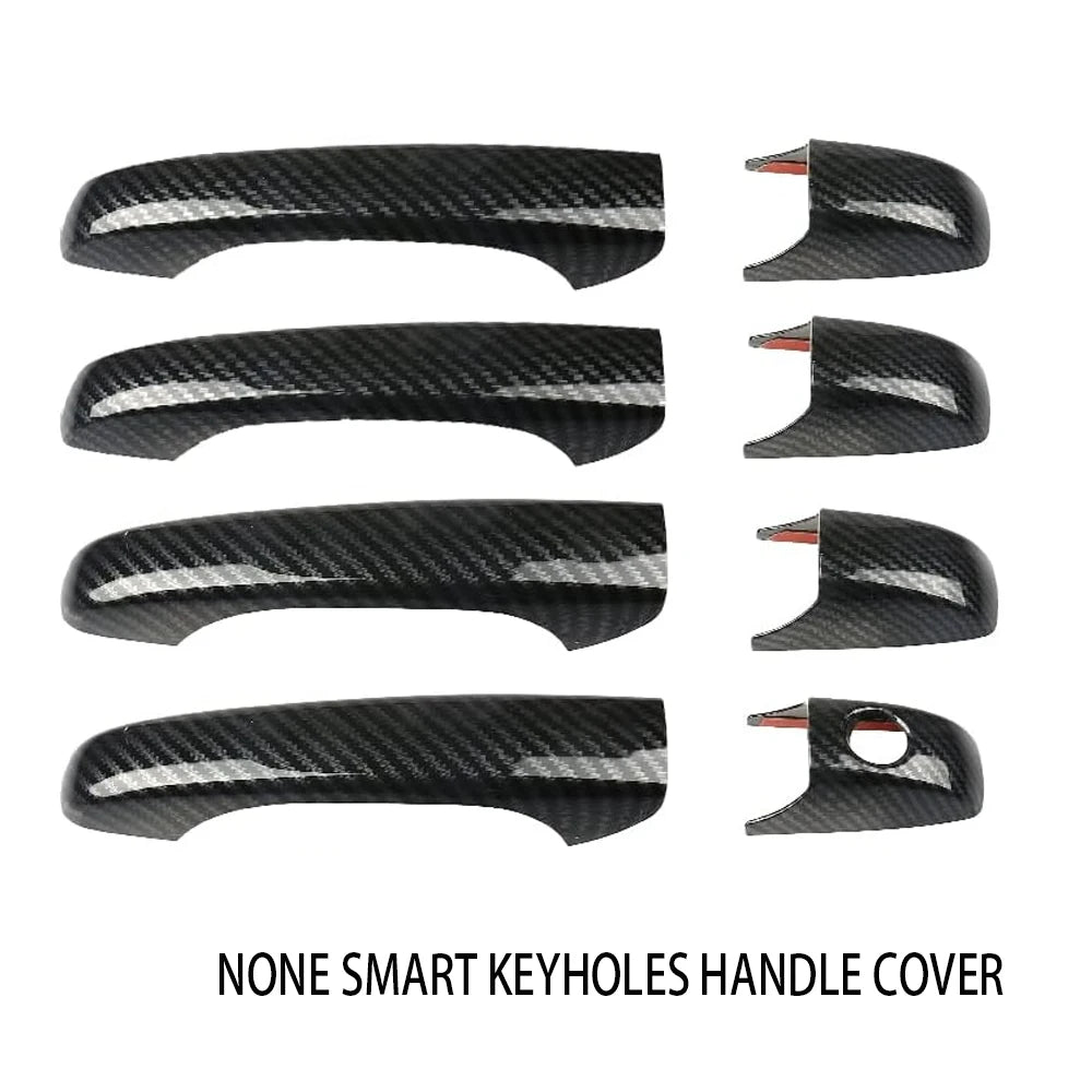 Mirror and Door Handle Covers for 2011-2021 Jeep Grand Cherokee / Durango