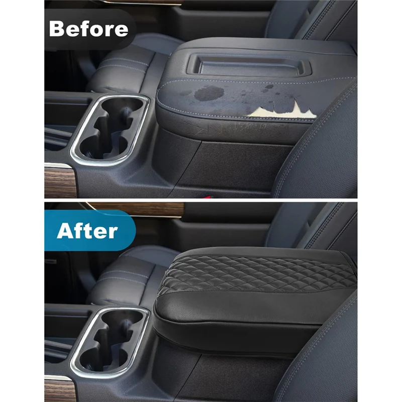 Center Console Armrest Cover for 2019-2025 Chevy Silverado / GMC Sierra 1500