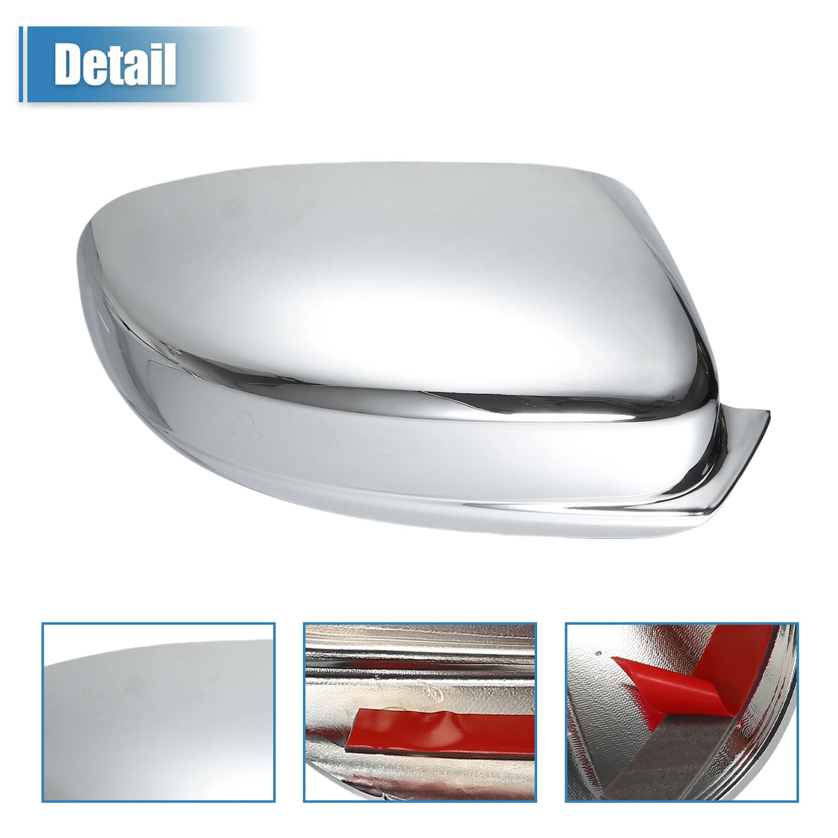 Chrome Mirror Covers for 2011-2022 Chrysler 300 / Dodge Charger, Pair