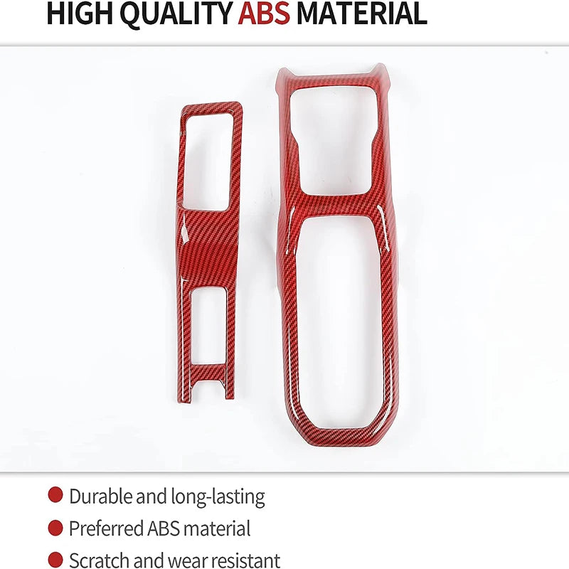 4WD Shift Panel Trim Cover for 2018-2023 Jeep Wrangler JL