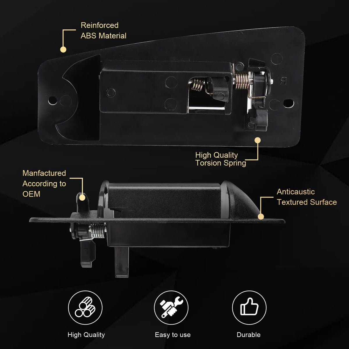 Exterior Door Handle for 1999-2007 Chevy Silverado / GMC Sierra Extended Cab