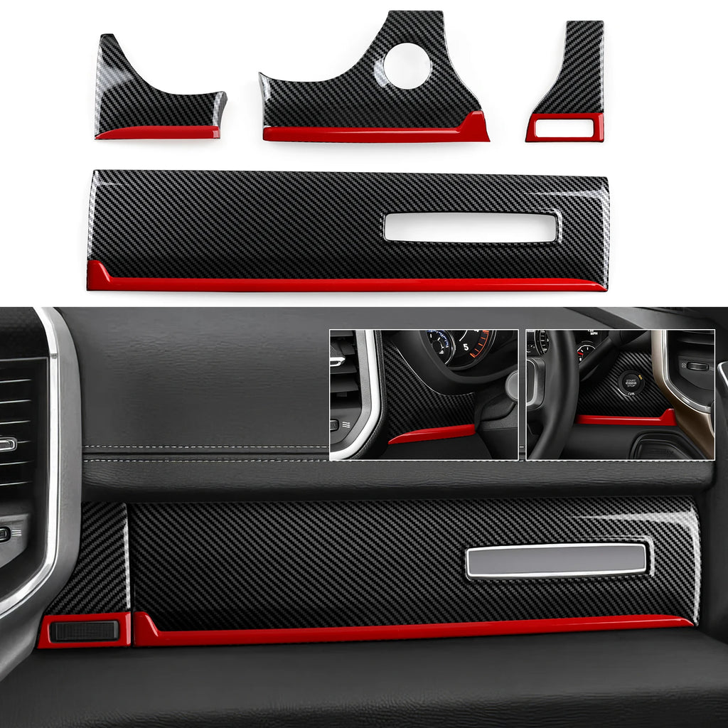Console Gear Shift Panel Cover for 2019-2026 Ram 1500 / 2500 / 3500