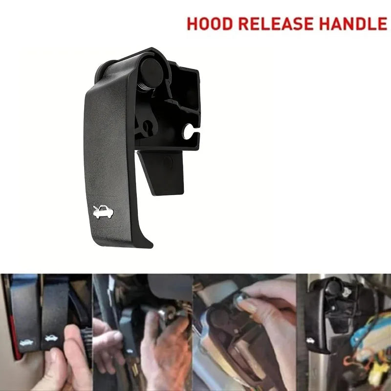 Hood Release Handle for Chevy Silverado / Tahoe / GMC Sierra / Yukon, Black