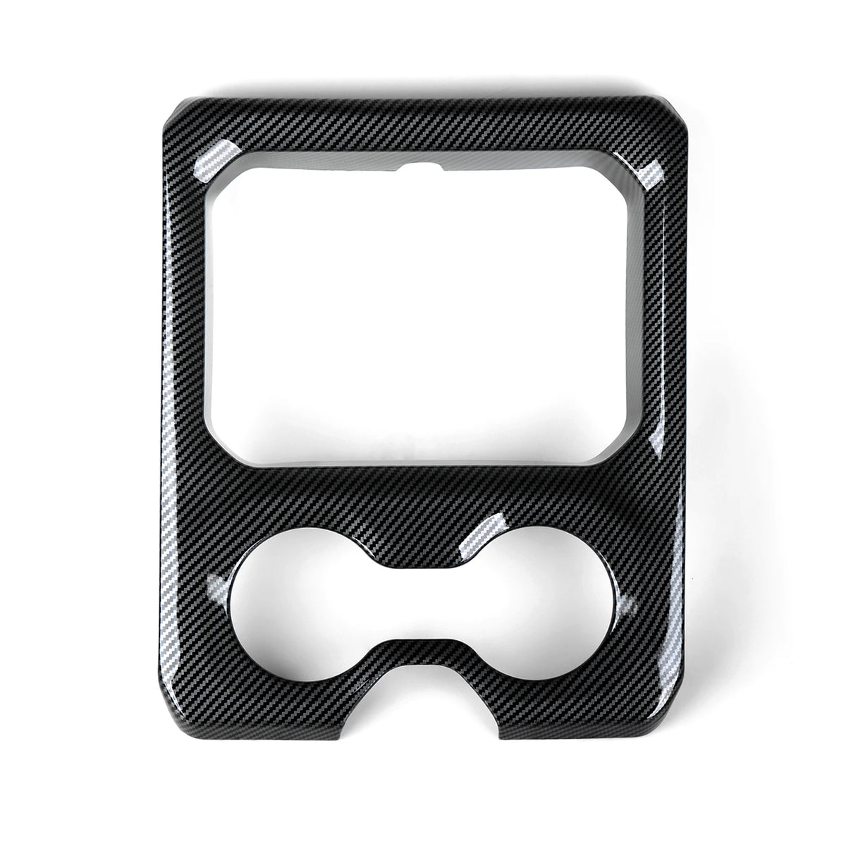 Carbon-Look Cup Holder Panel Cover for 2019-2026 Ram 1500, 2500, 3500