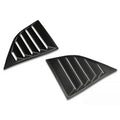 Rear Quarter Window Louvers for 2015-2022 Dodge Challenger