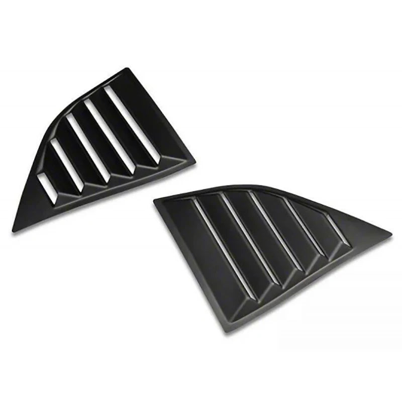 Rear Quarter Window Louvers for 2015-2022 Dodge Challenger