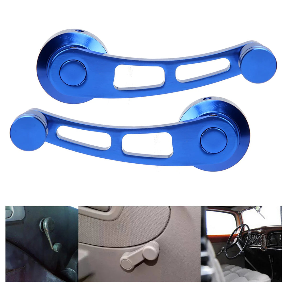 Alloy Window Crank Handle, Set of 2 for Chevrolet Classic Cars