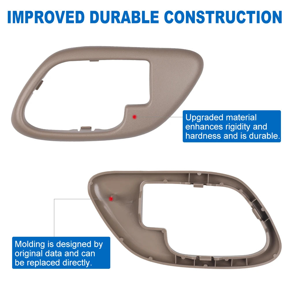 Interior Door Handles for 1995-2000 Chevy C/K 1500-2500 and Tahoe, Left & Right