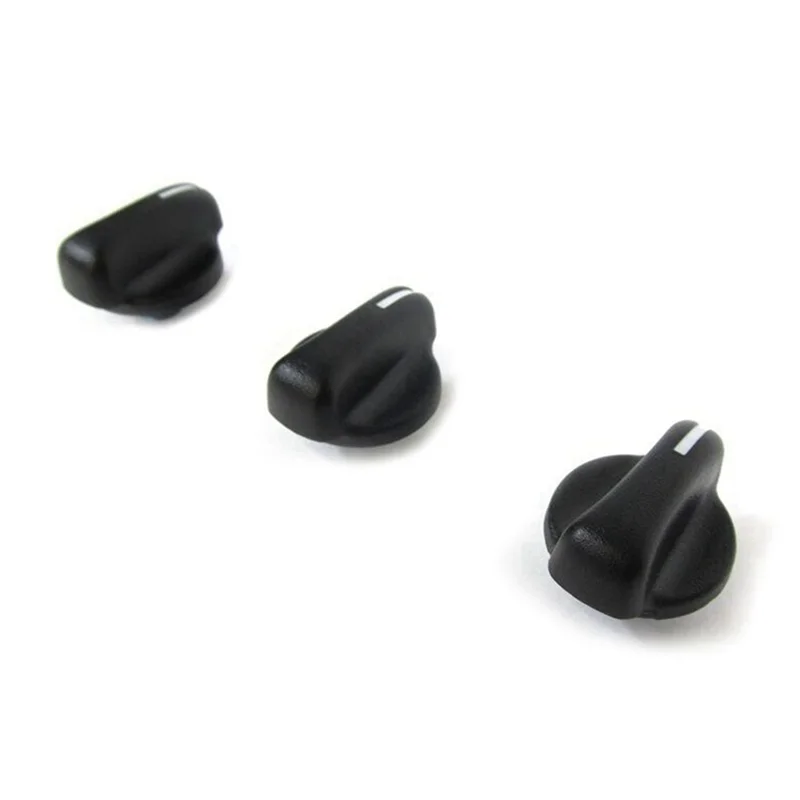 6-Piece A/C Heater Control Knob Set for 1999-2005 Jeep Wrangler