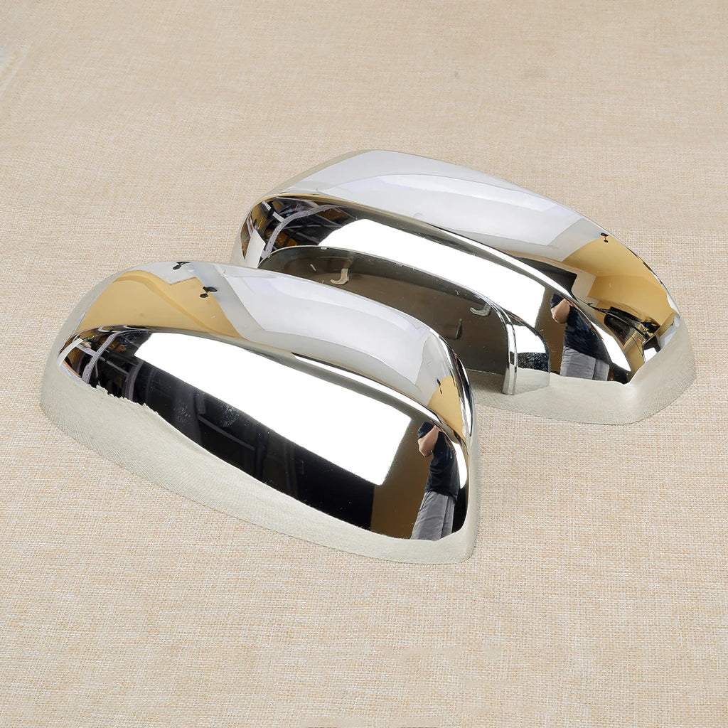 Chrome Upper Mirror Covers for 2007-2014 Silverado / Sierra / Tahoe, Pair