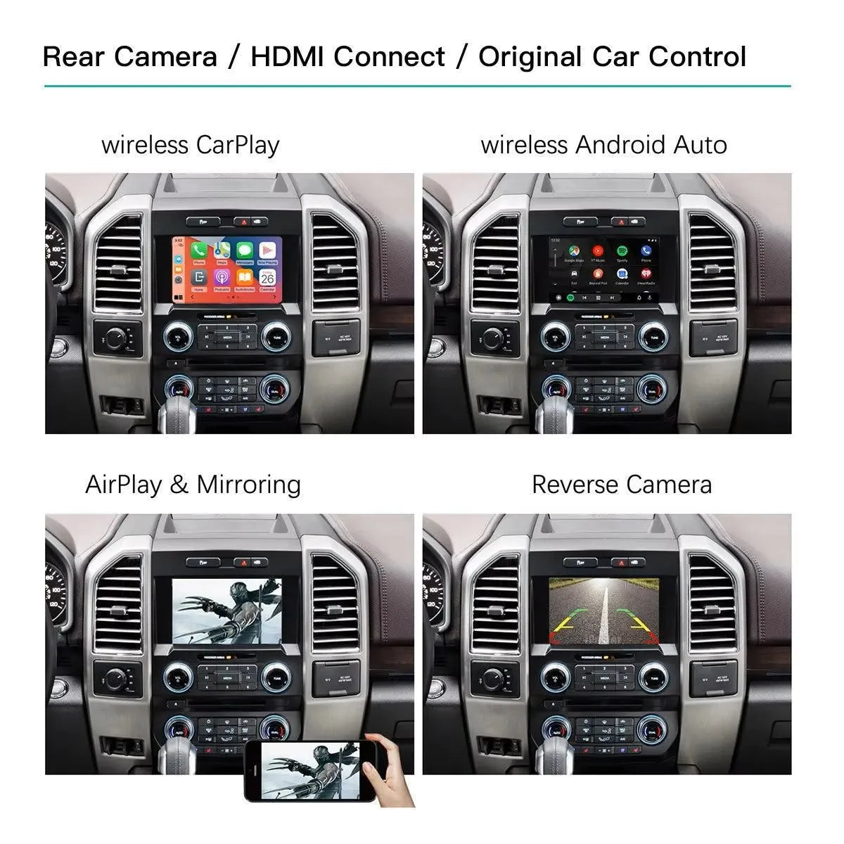 Wireless CarPlay Adapter for Ford SYNC 2, 2011-2015 Edge / 2015 Mustang