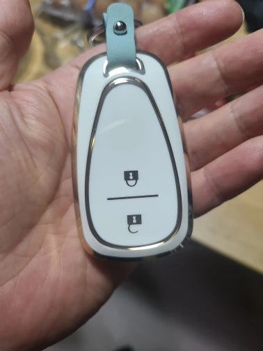 TPU Key Fob Cover for Chevy Malibu, Camaro, Cruze, Equinox, Bolt, Trax