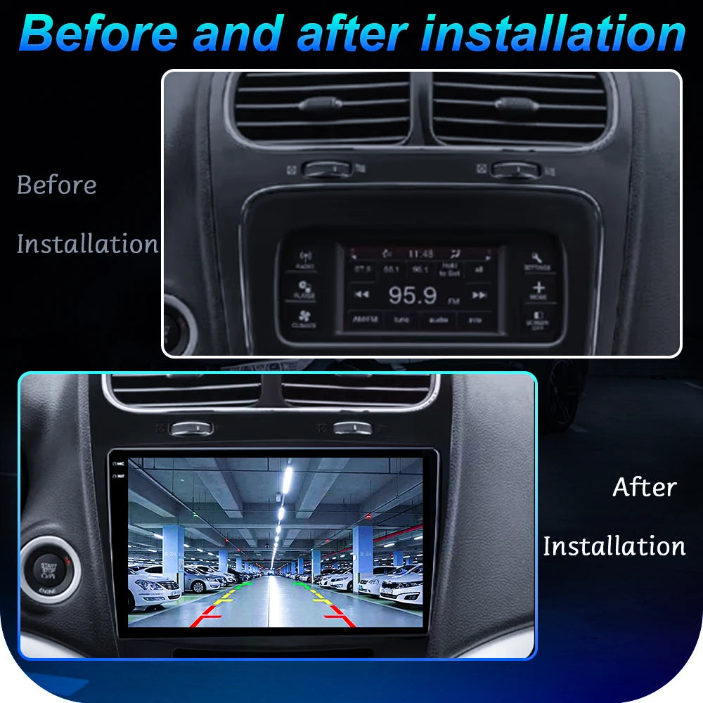 9-Inch Android CarPlay Head Unit for 2011-2020 Dodge Journey