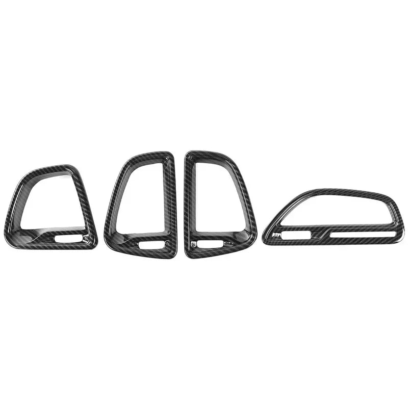 Center Console Air Vent Trim, 4-Piece, 2015-2020 Dodge Challenger