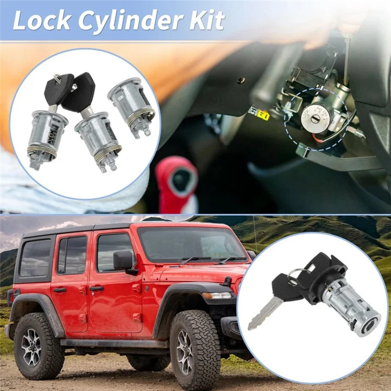 Ignition Lock Cylinder for 1991-1996 Jeep Wrangler