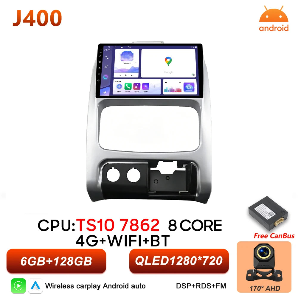 9 in. Android CarPlay Head Unit for 2002-2007 Jeep Liberty
