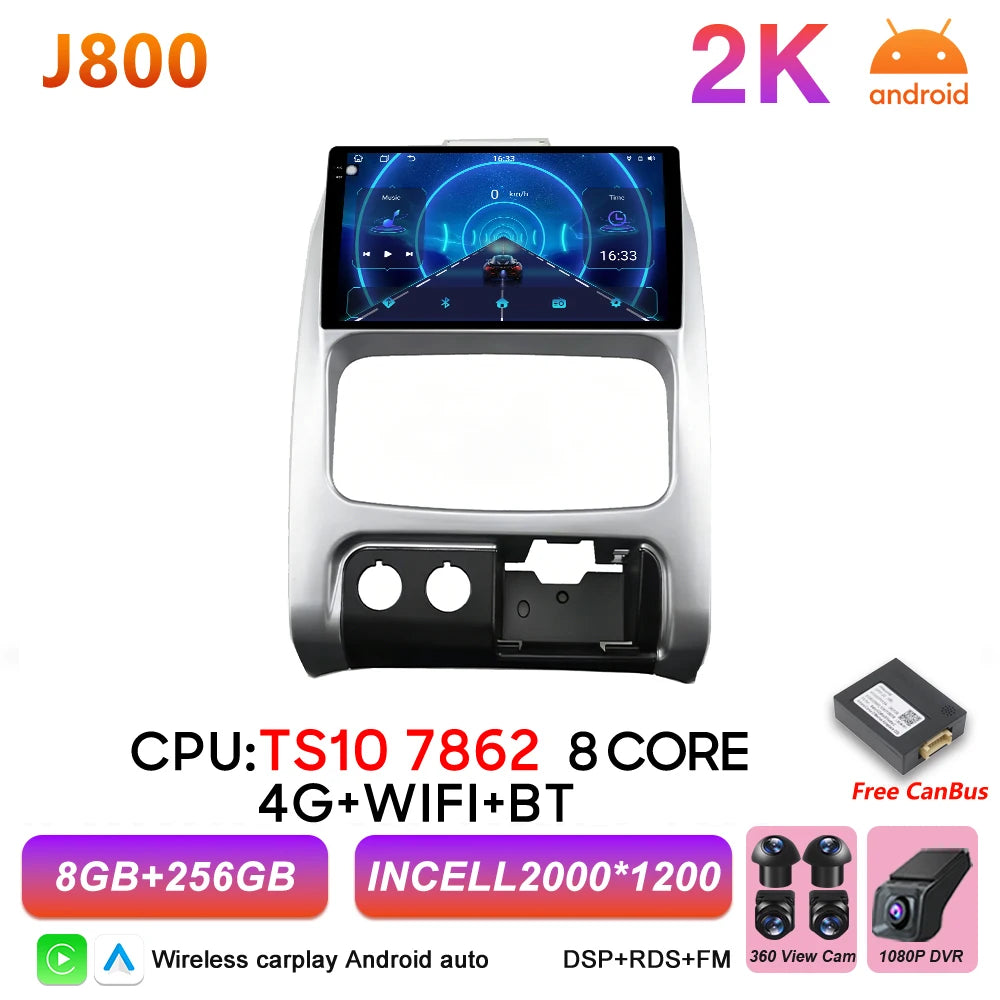 9 in. Android CarPlay Head Unit for 2002-2007 Jeep Liberty