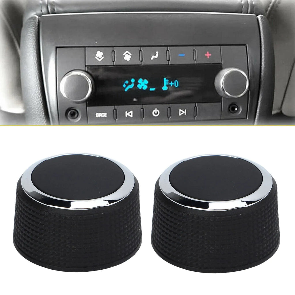 Rear Radio Volume Knob, 2 Pcs, for 2007-2013 Chevy Suburban, 22912547