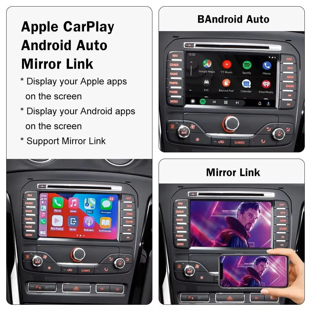 Wireless CarPlay Adapter for Ford SYNC 2, 2011-2015 Edge / 2015 Mustang