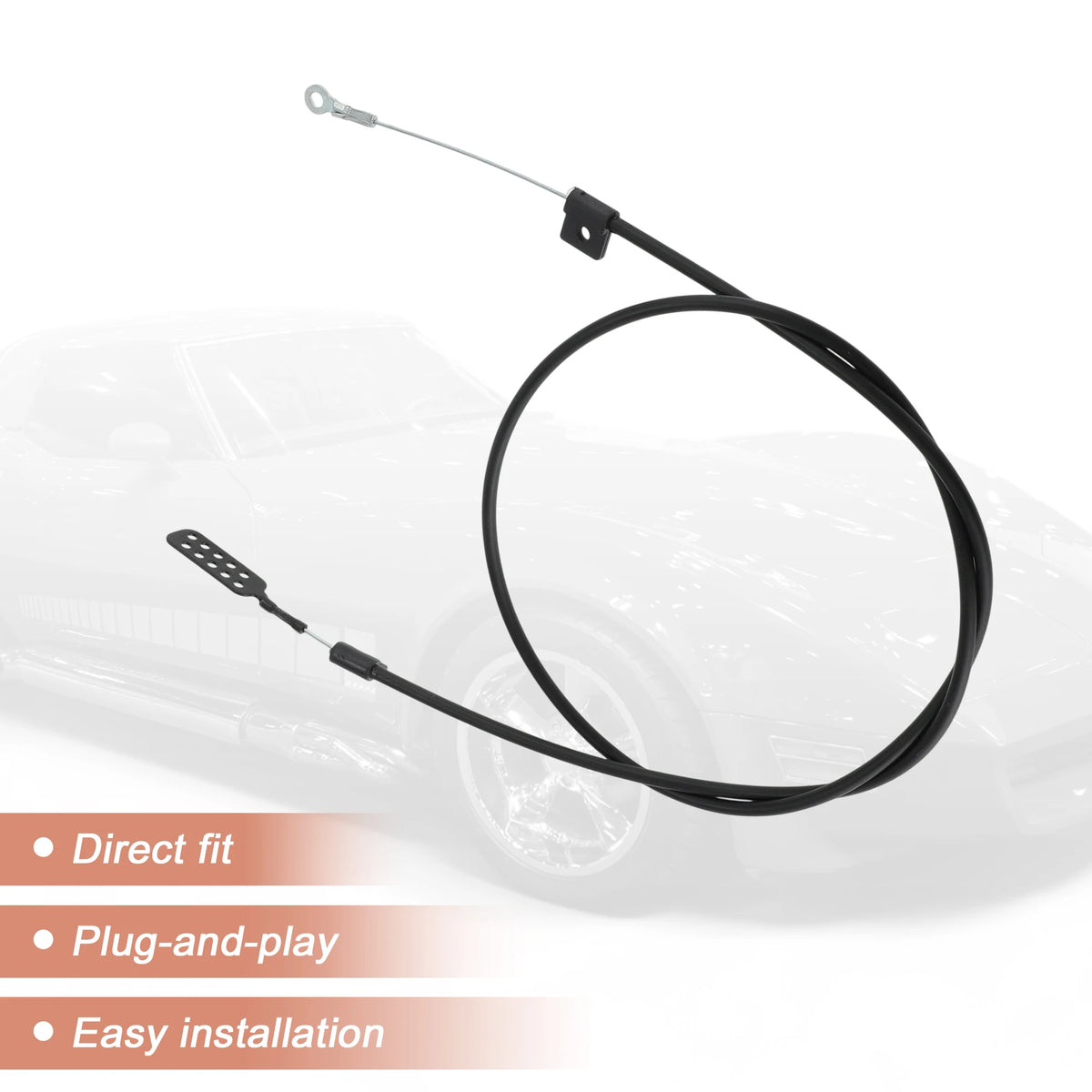 Hood Release Cable for 1978-1982 Chevy Corvette C3