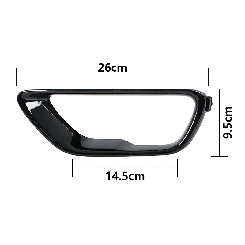 Front Fog Light Bezel Trim for 2017-2021 Jeep Grand Cherokee